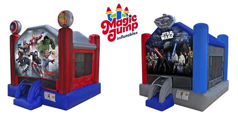 Magic jump inflatables promo xode